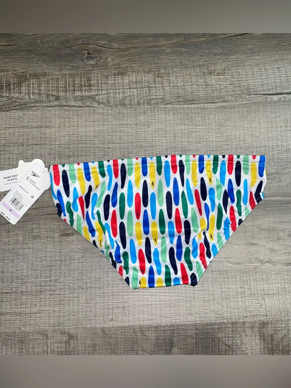 Speedo Men’s Swim Dive Brief - Size 32~ 2 Pair NWT Eco Endurance